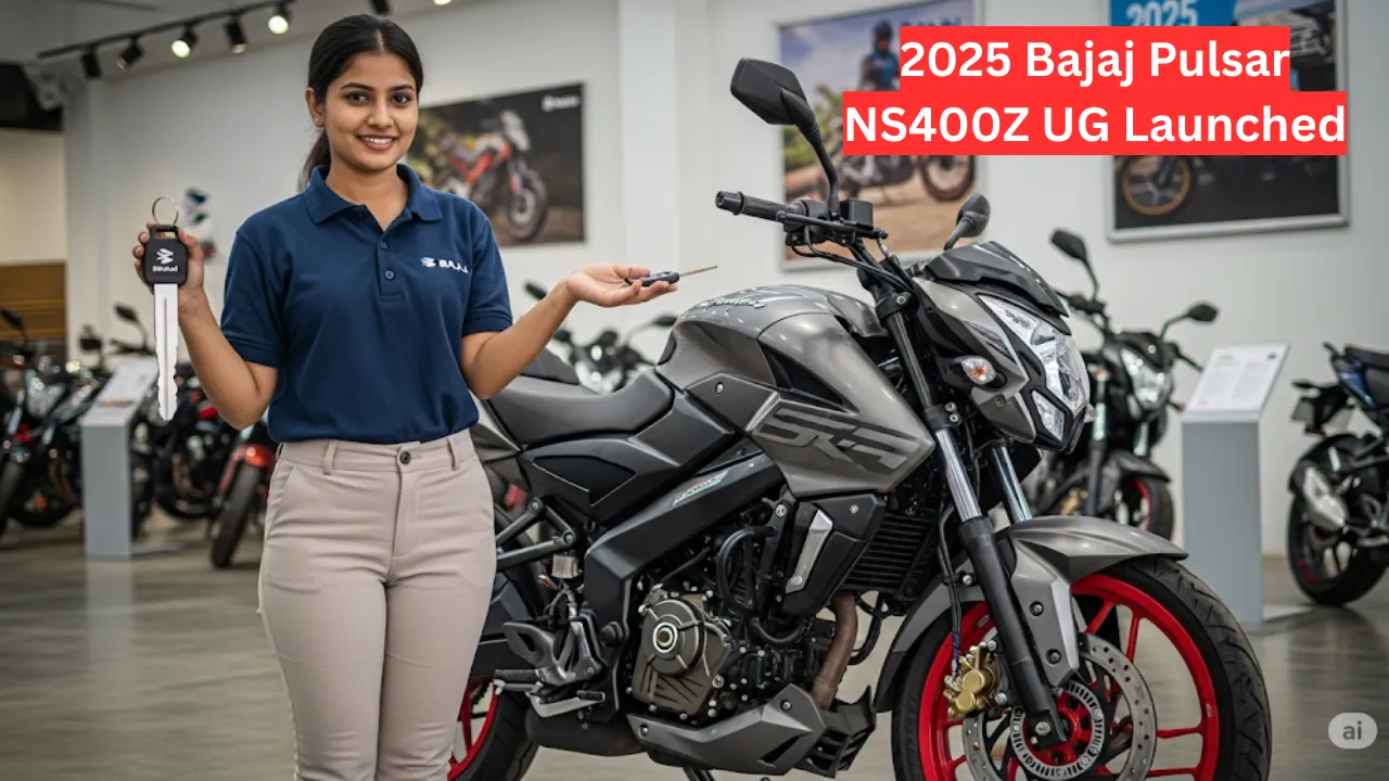2025 Bajaj Pulsar NS400Z UG नई अपडेटेड बाइक बाजार में धूम मचाने आई