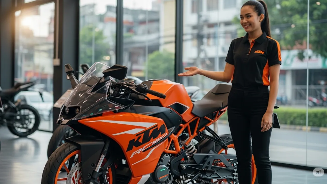 KTM RC160 New Model Finace plan
