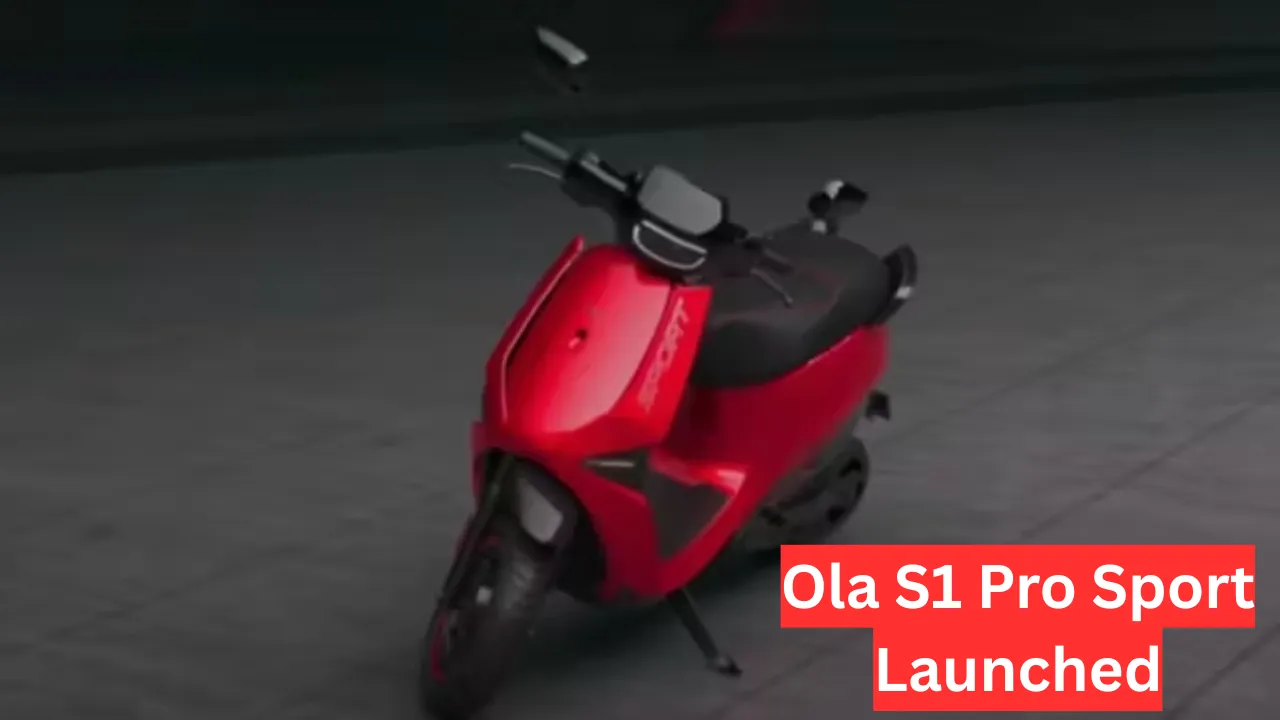 Ola S1 Pro Sport Launched Price In india
