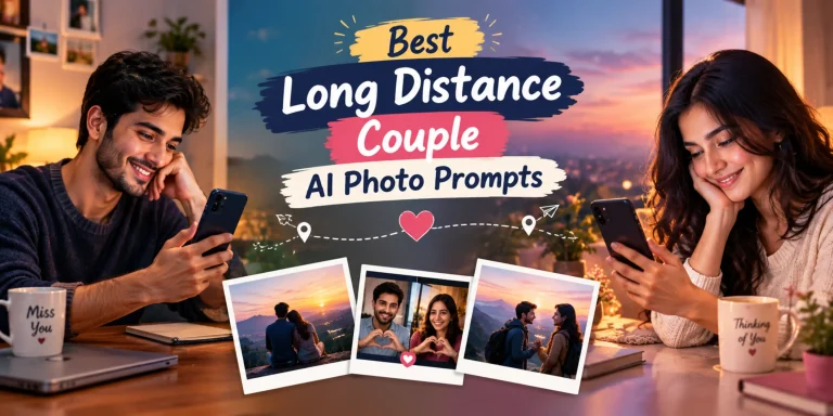 Best Long Distance Couple AI Photo Prompts